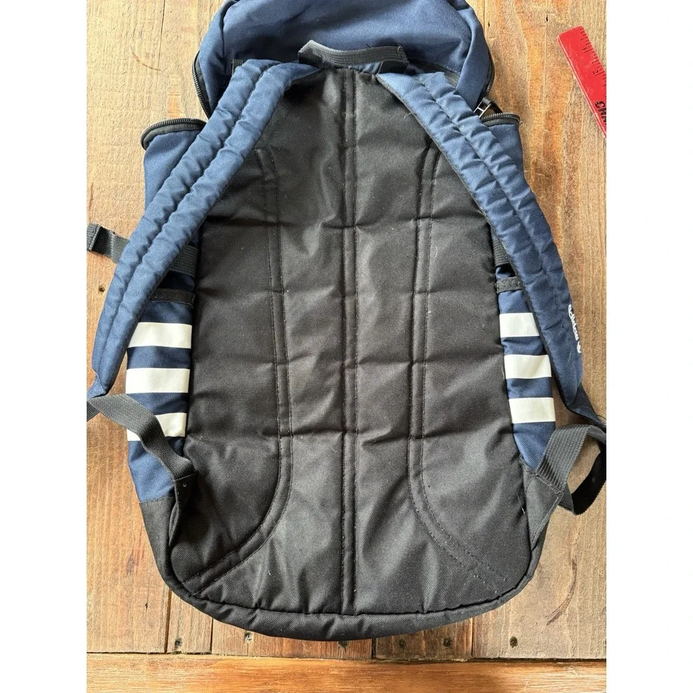 Navy Blue Adidas Sport Bag Basketball Soccer Backpack Youth